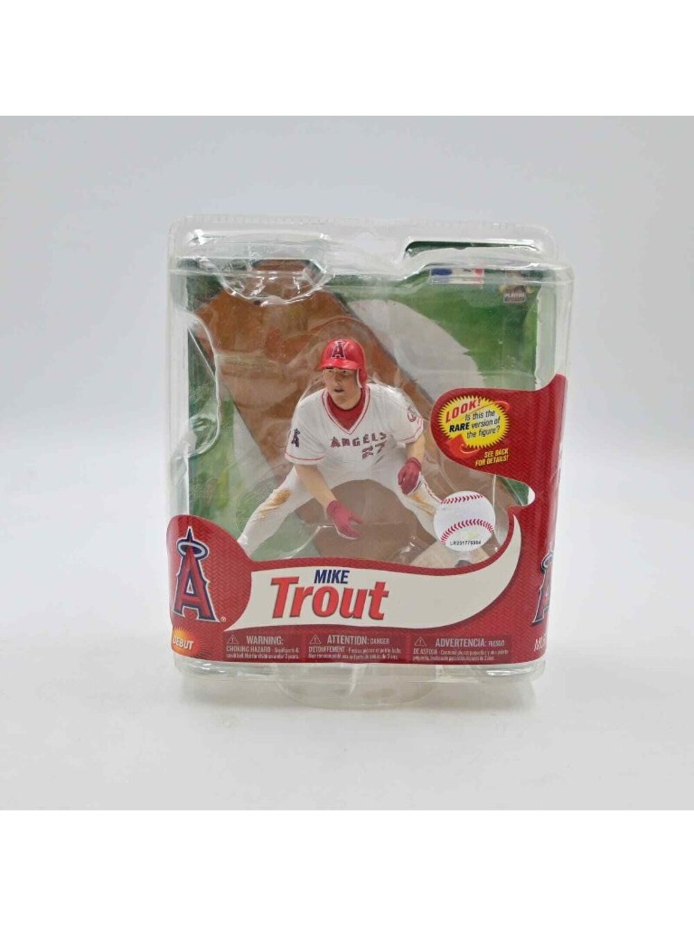 McFarlane Sports MLB Mike Trout Angels Series 31 Debut Figure 2013